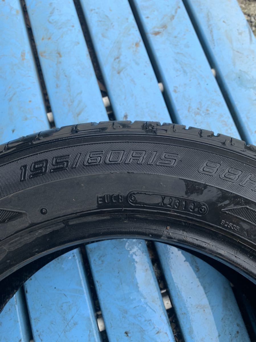195/60R15 ダンロップ　2016年　4本　8分山rt 中古タイヤ195／60r／15の通販 ダンロップ 109&frasl;107N LE サマータイヤ LT