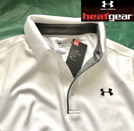 【新作，人気SALE】 メンズXXL 3L ホワイトアンダーアーマー heatgear 吸汗速乾 半袖ポロシャツ ゴルフ スポーツウエア TechPolo 送料198円(アンダーアーマー)｜売買されたオークション情報、yahooの商品情報をアーカイ シャツ