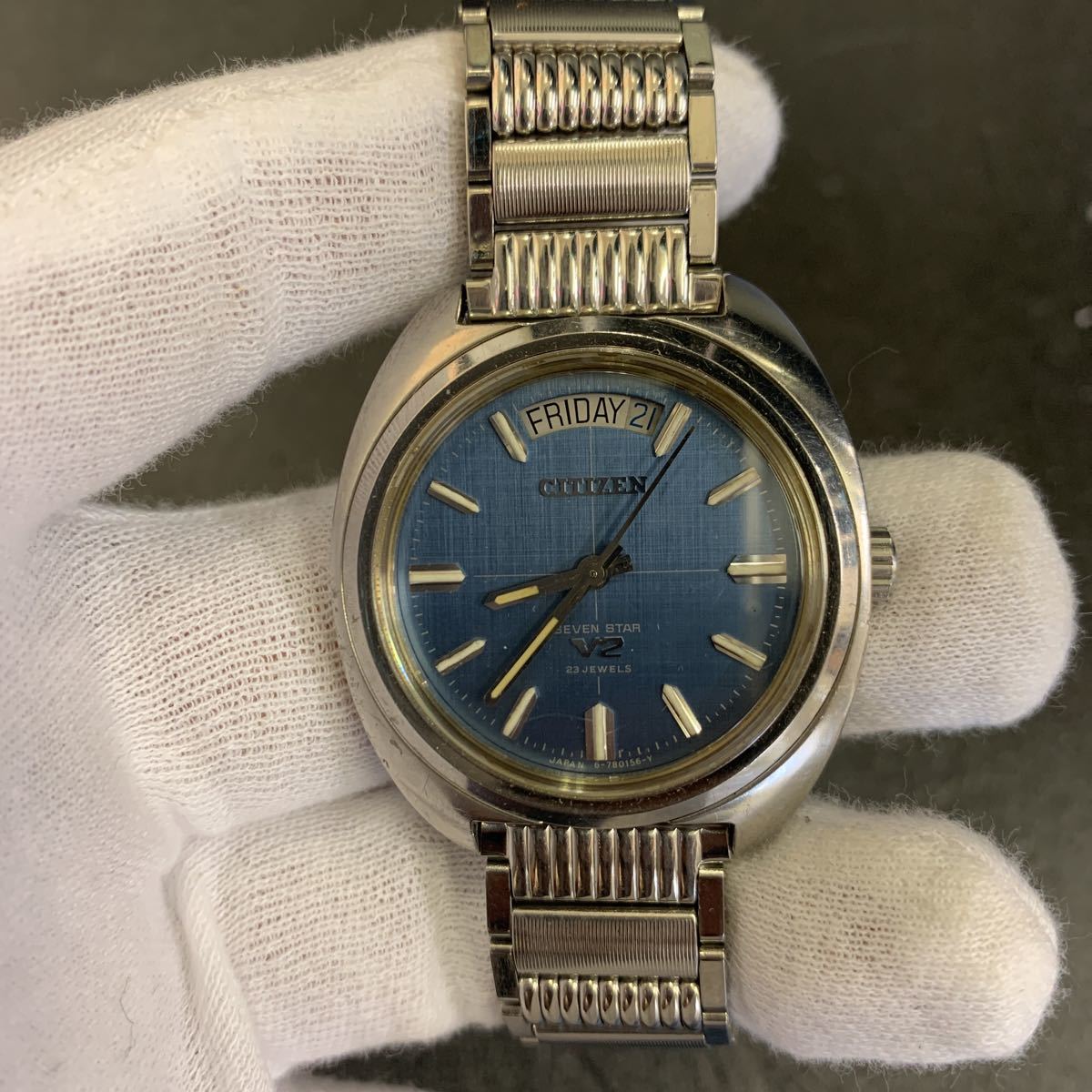 現状品・動作品・CITIZEN シチズン SEVEN STAR V2 セブンスター V2 23 