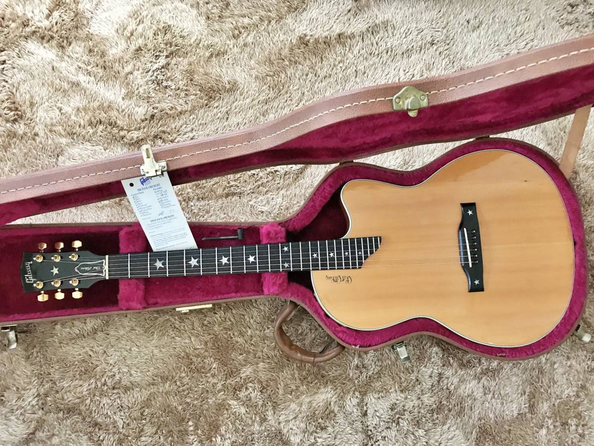 Chet Gibson Atkins SST Used Natural - Guitar Ebony Acoustic Music 