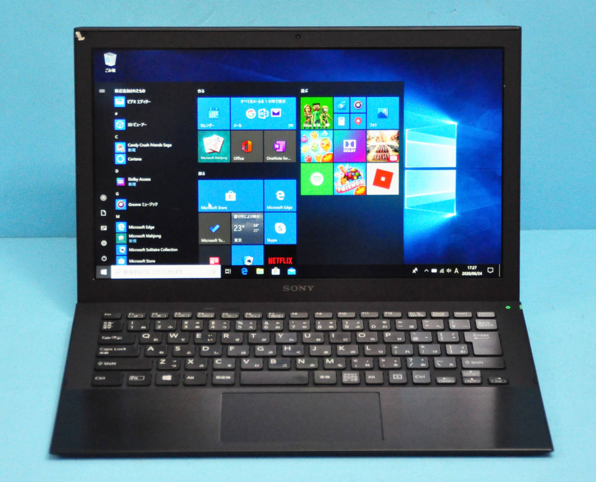 ジャンク/ VAIO VJS112 Intel Core i5-8250U メモリ8.19GB SSD128.03GB