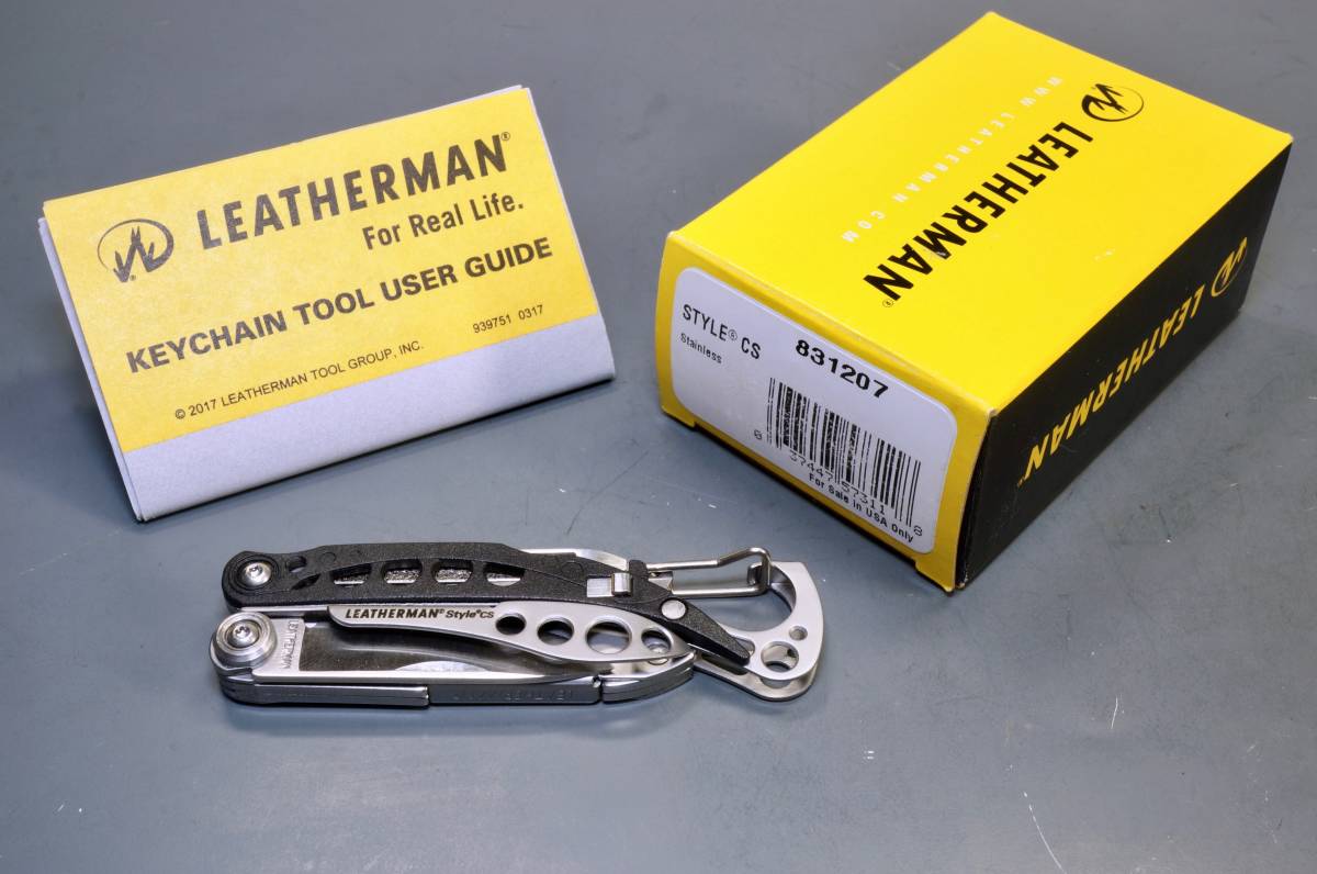 【限定SALE，お買い得】 レザーマン スタイル CS マルチプライヤー LEATHER MAN STYLE CS(ナイフ)｜売買されたオークション情報、yahooの商品情報をアーカイブ公開 - オークファン その他
