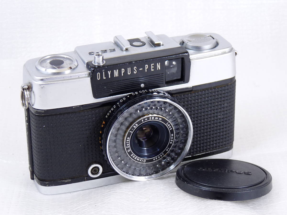 国内配送 整備済み完動品 OLYMPUS-PEN EE-3 作動良好品