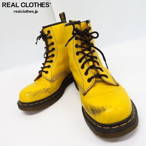 Dr.Martens/ドクターマーチン 8ホールブーツ イエロー MADE in China