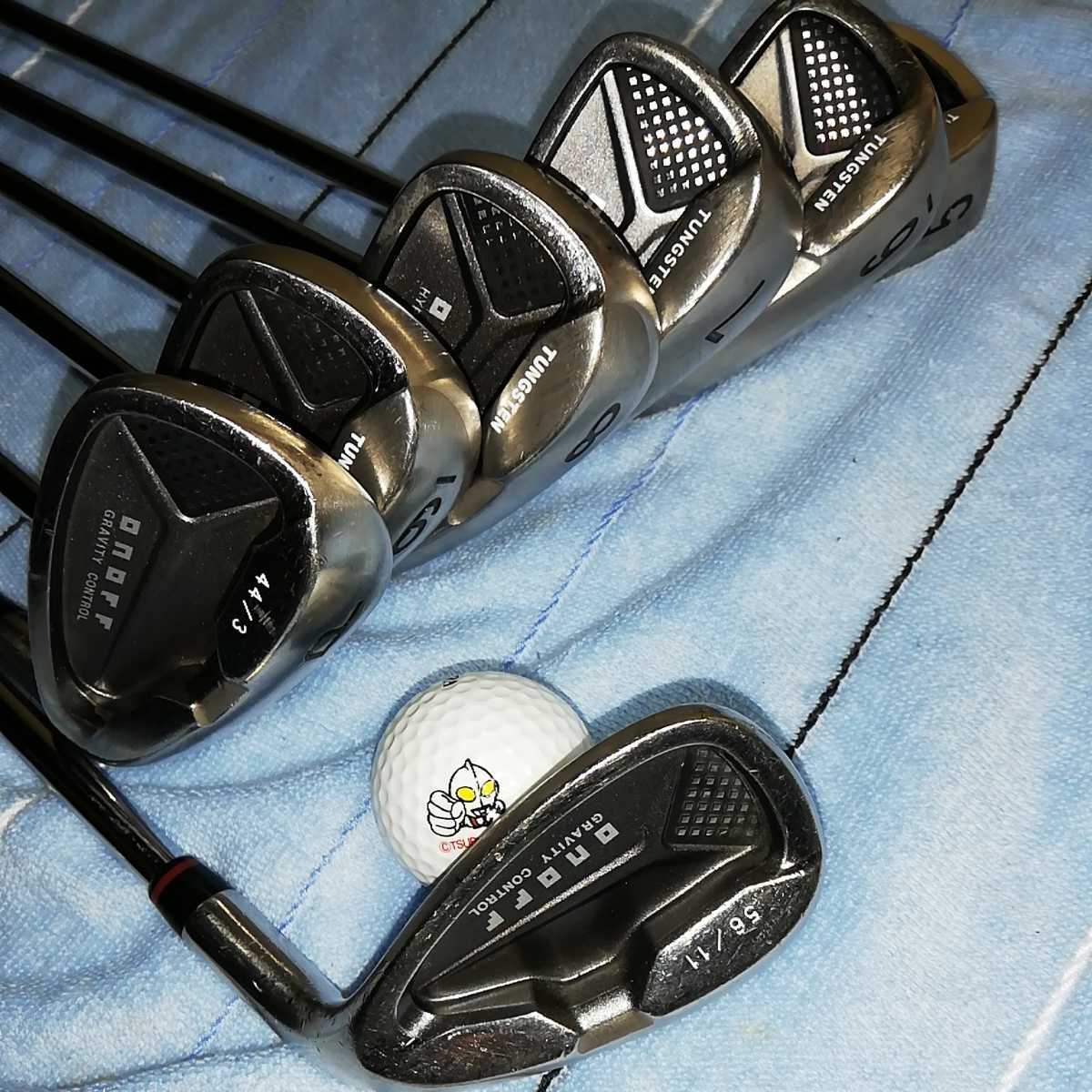 定番人気，お得 オノフ ONOFF 飛び系 アイアン6本セット 5 PW N.S.PRO 950GH フレックスS 全国 SWはオマケ シャフトスペックRの為(ダイワ)｜売買されたオークション情報、yahooの商品情報をアーカイブ公開 - オークフ 男性右きき用