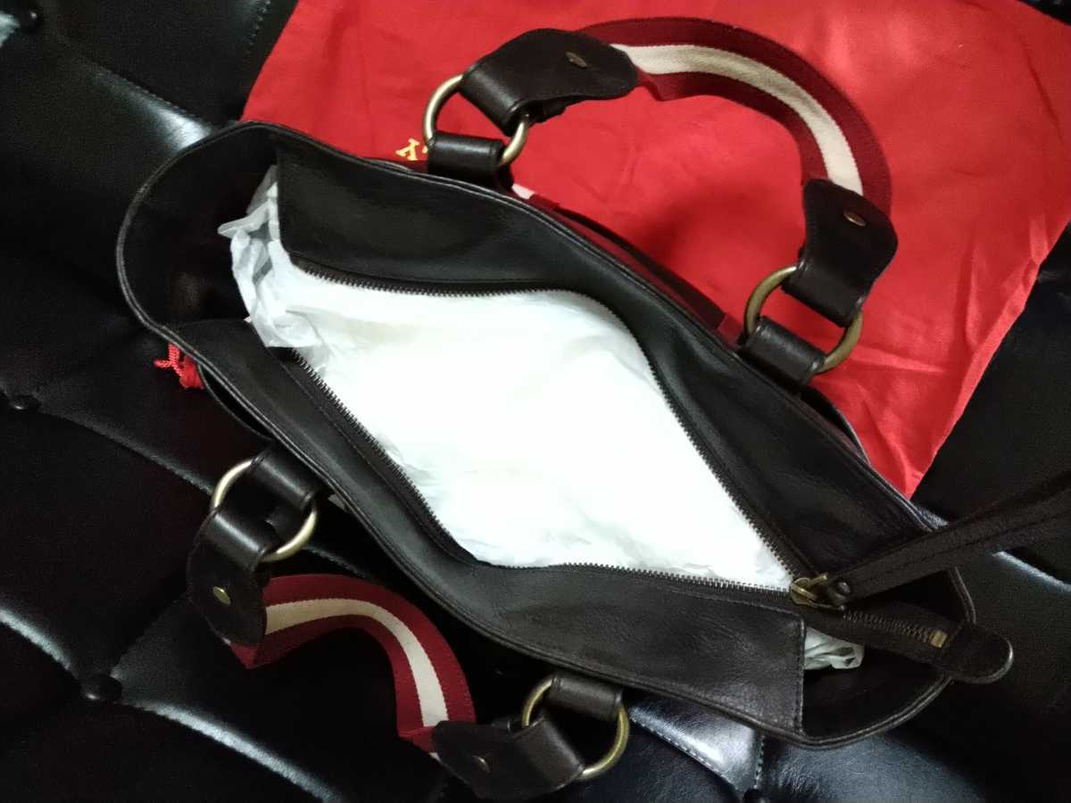 バリー　BALLYトートバッグダークブラウン正規品極美品 バリー トートバッグ バリー／トートバッグ・ダークブラウン Bally（トートバッグ）のフリマアイテム一覧 キャンバス（ブランドバリー）（トートバッグ トートバッグの通販