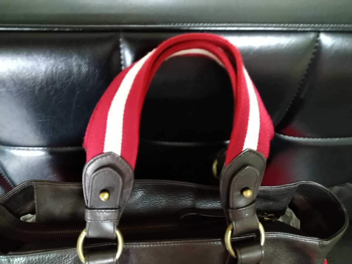 バリー　BALLYトートバッグダークブラウン正規品極美品 バリー トートバッグ バリー／トートバッグ・ダークブラウン Bally（トートバッグ）のフリマアイテム一覧 キャンバス（ブランドバリー）（トートバッグ トートバッグの通販