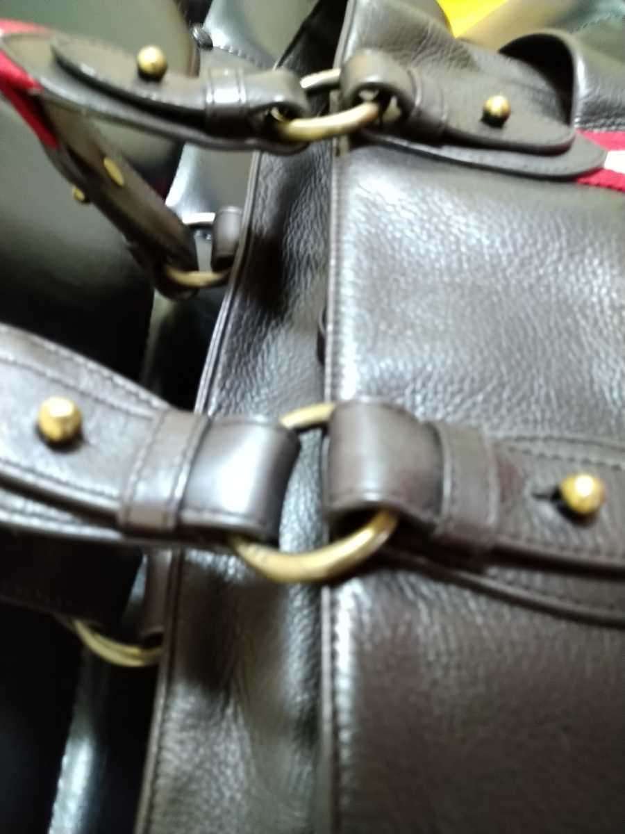 バリー　BALLYトートバッグダークブラウン正規品極美品 バリー トートバッグ バリー／トートバッグ・ダークブラウン Bally（トートバッグ）のフリマアイテム一覧 キャンバス（ブランドバリー）（トートバッグ トートバッグの通販