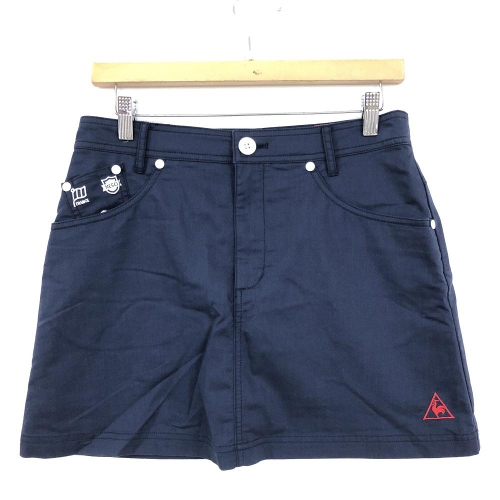 HOT，低価 le coq sportif ルコック スカートパンツ ダークネイビー&times;白 刺繍 裏地メッシュ レディース 11 L ゴルフウェア(スカート)｜売買されたオークション情報、yahooの商品情報をアーカイブ公開 - オ スカート
