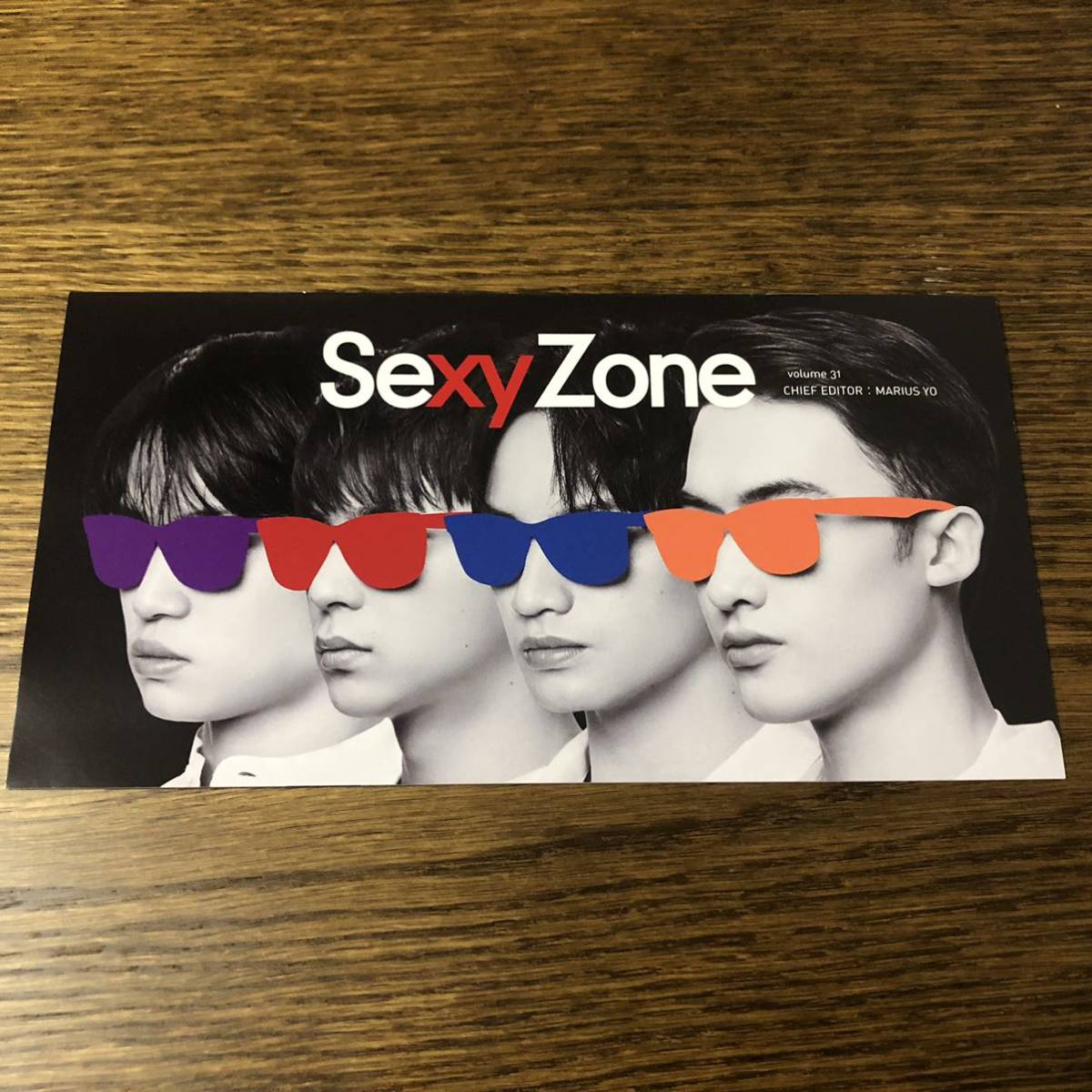 Sexyzone セクゾ ファンクラブ会報 Vol 31 マリウス葉 中島健人 佐藤勝利 菊池風磨 Sexy Zone 売買されたオークション情報 Yahooの商品情報をアーカイブ公開 オークファン Aucfan Com