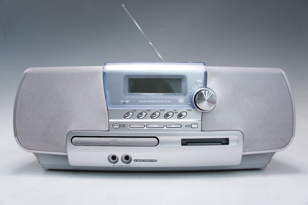 Victor ビクター Clavia CD/MDラジカセ RC-A2 MDLP対応 Victor