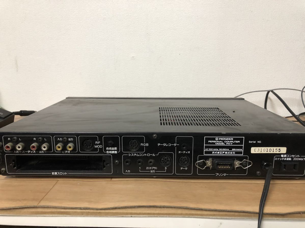Pioneer MSX PX-V7キーボード AWX-291 PX-DR7未開封 パイオニアMSX