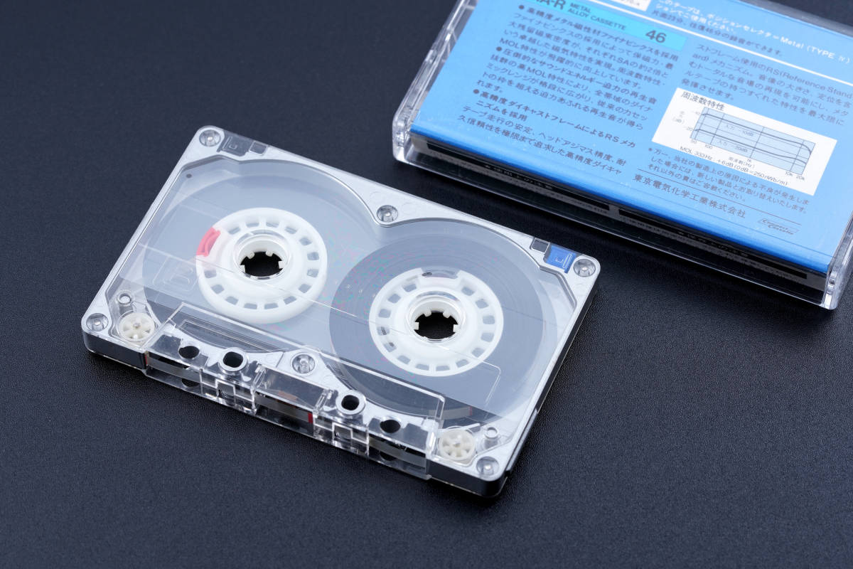 ☆美品・動作〇☆ TDK 高品質 メタルカセットテープ MA-R46 TDK⁄MA-R