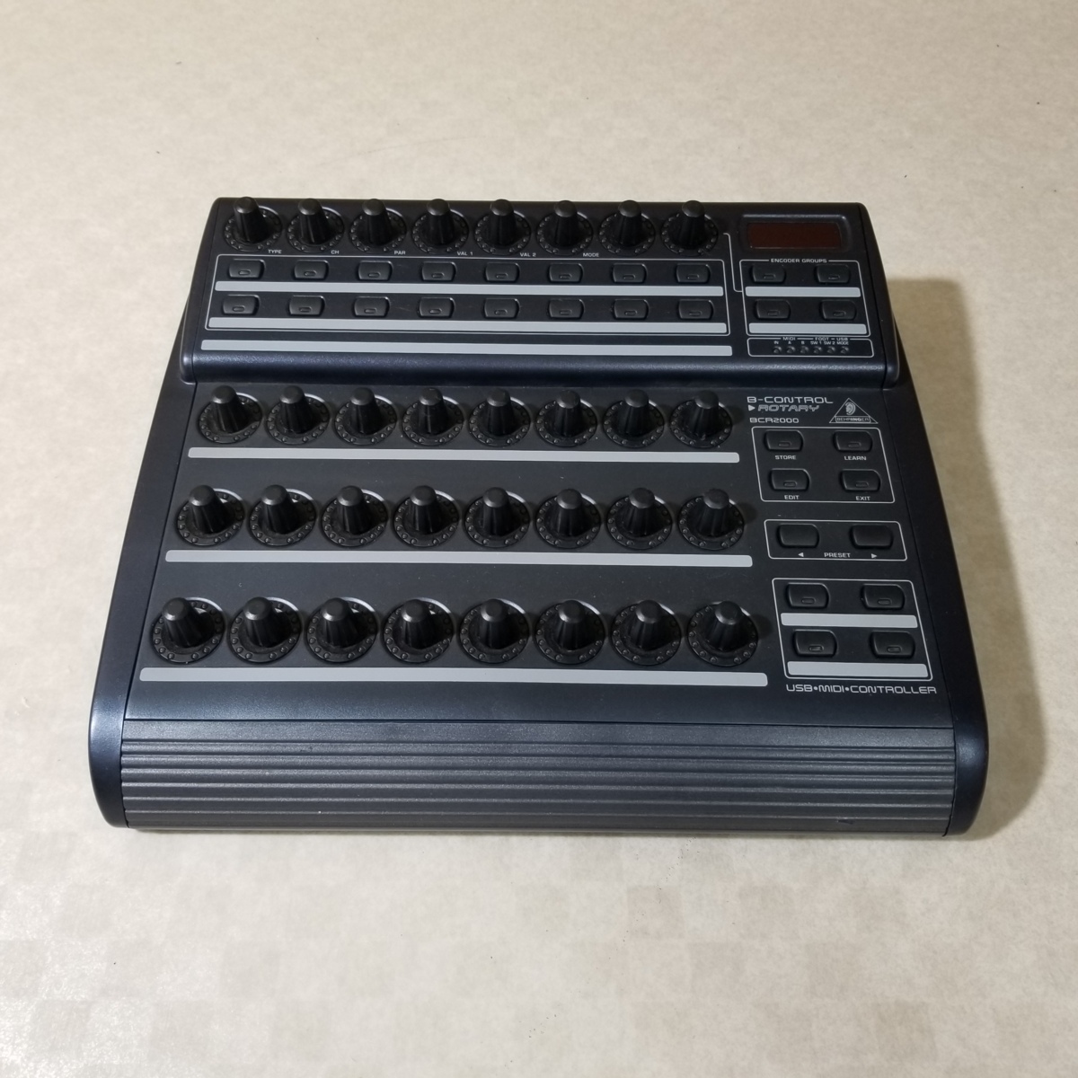 BCR2000 Behringer Controller | MIDI Rotary - To B-Control MIDI