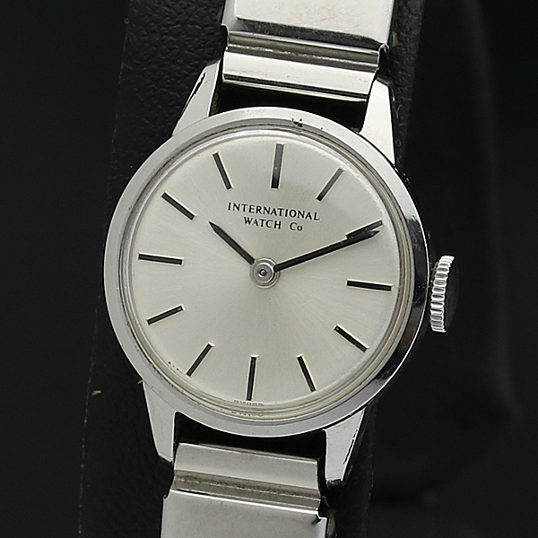クーポンあり 1円☆稼働品【IWC】手巻き シルバー文字盤 スイス製 SS