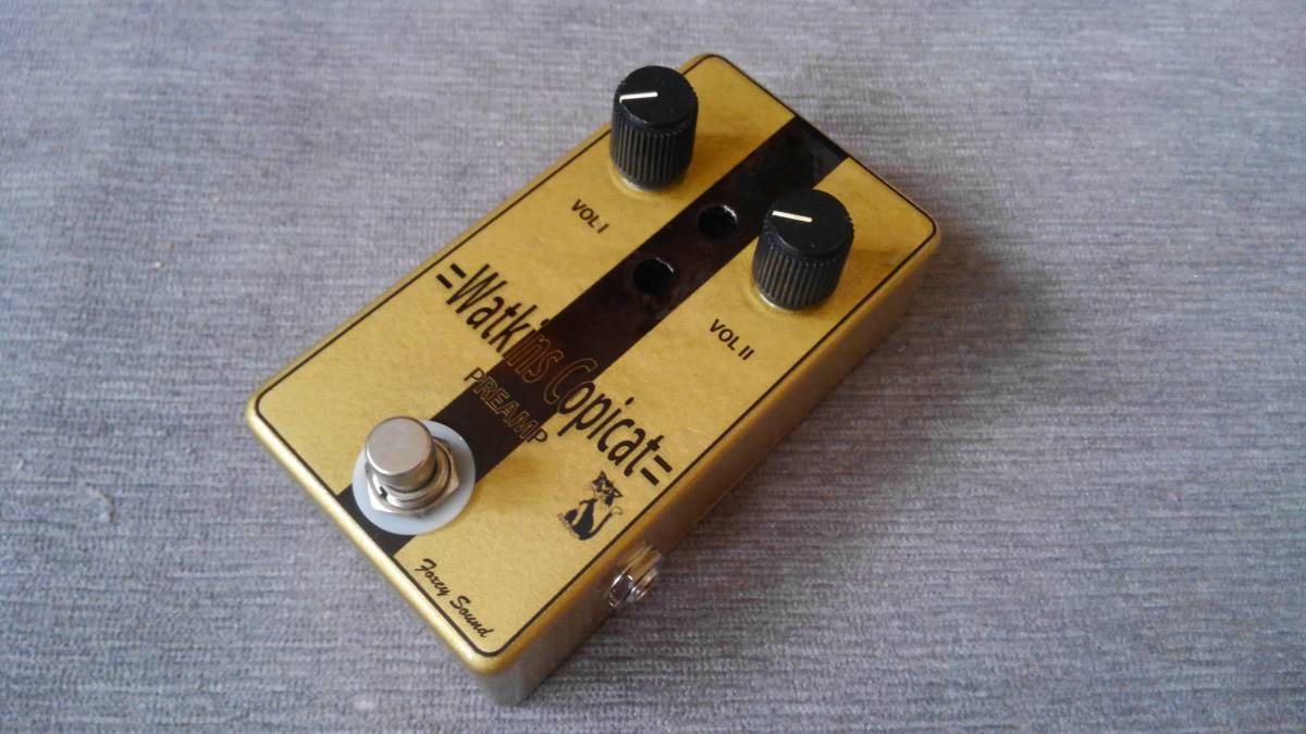 Hand Made Char氏ご愛用 テープエコー プリアンプ 12AX7ver. watkins