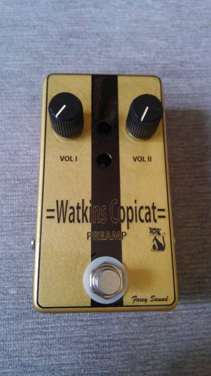 Hand Made Char氏ご愛用 テープエコー プリアンプ 12AX7ver. watkins