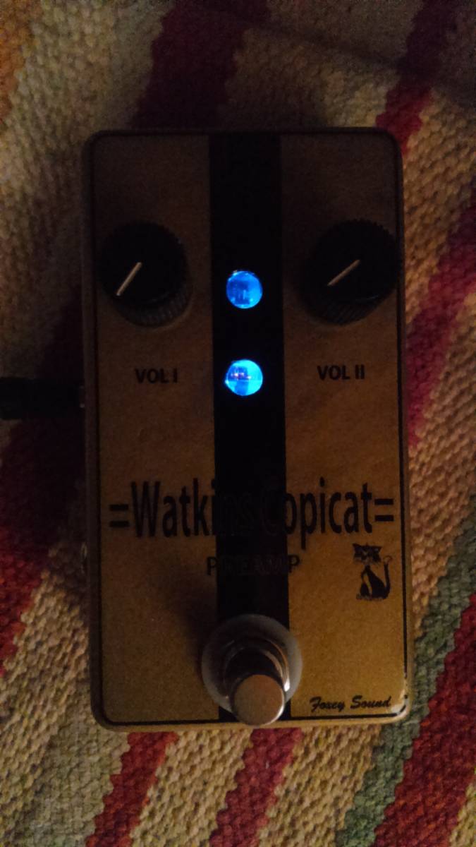 Hand Made Char氏ご愛用 テープエコー プリアンプ 12AX7ver. watkins