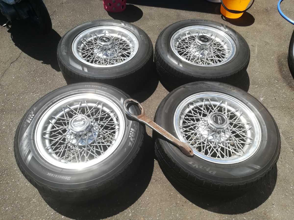 フォルテクスインペリアル ワイヤーホイール15インチ 前期 ロック
