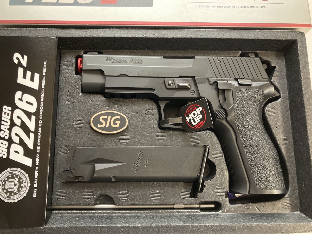 【定番，2026】 東京マルイ SIG SAUER シグ ザウエル P226 E2 ガスガン ガスブローバック １円開始(ガスガン)｜売買されたオークション情報、yahooの商品情報をアーカイブ公開 - オークファン ガスガン