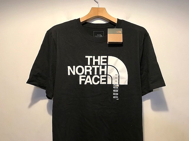 本物保証，新品 送料360 正規品 USA限定 The North Face ノースフェイス ハーフドームロゴ グラフィックTシャツ BLACK/US-S(半袖Tシャツ)｜売買されたオークション情報、yahooの商品情報をアーカイブ公開 - オークファ 男性用