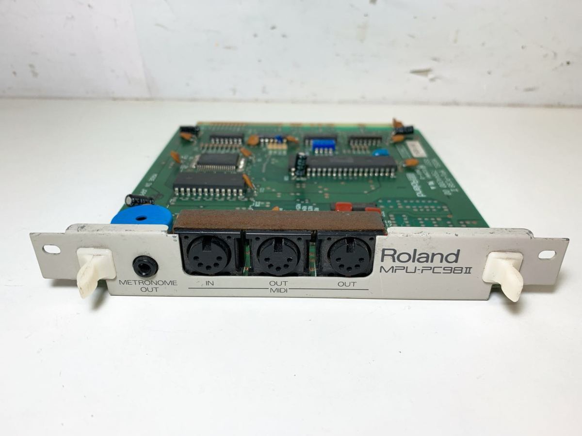ジャンク Roland MPU-PC98 Cバス MIDIインターフェースボード
