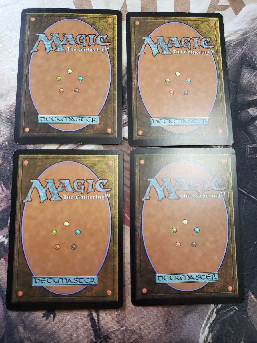 日本語版 4枚セット 沸騰する小湖 日本語版 旧枠 mtg