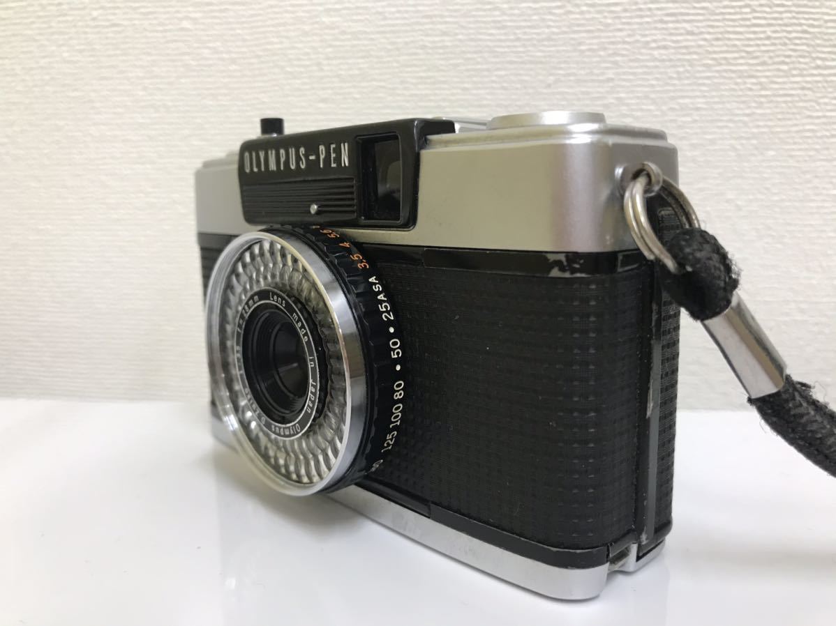I【シャッターOK】 オリンパス コンパクトフィルムカメラ OLYMPUS PEN EE-3 D.Zuiko 1：3.5 f＝28mm