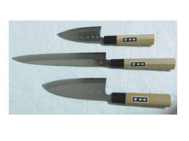 限定SALE，大人気 ⑩ 大阪堺 秀岳 御料理包丁 名前あり 欠品あり 経年保管品(セット)｜売買されたオークション情報、yahooの商品情報をアーカイブ公開 - オークファン 包丁