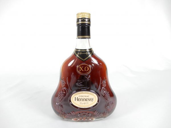 新品，新作 Hennessy ヘネシー XO クリアボトル 700ml 40％ 箱付き お酒