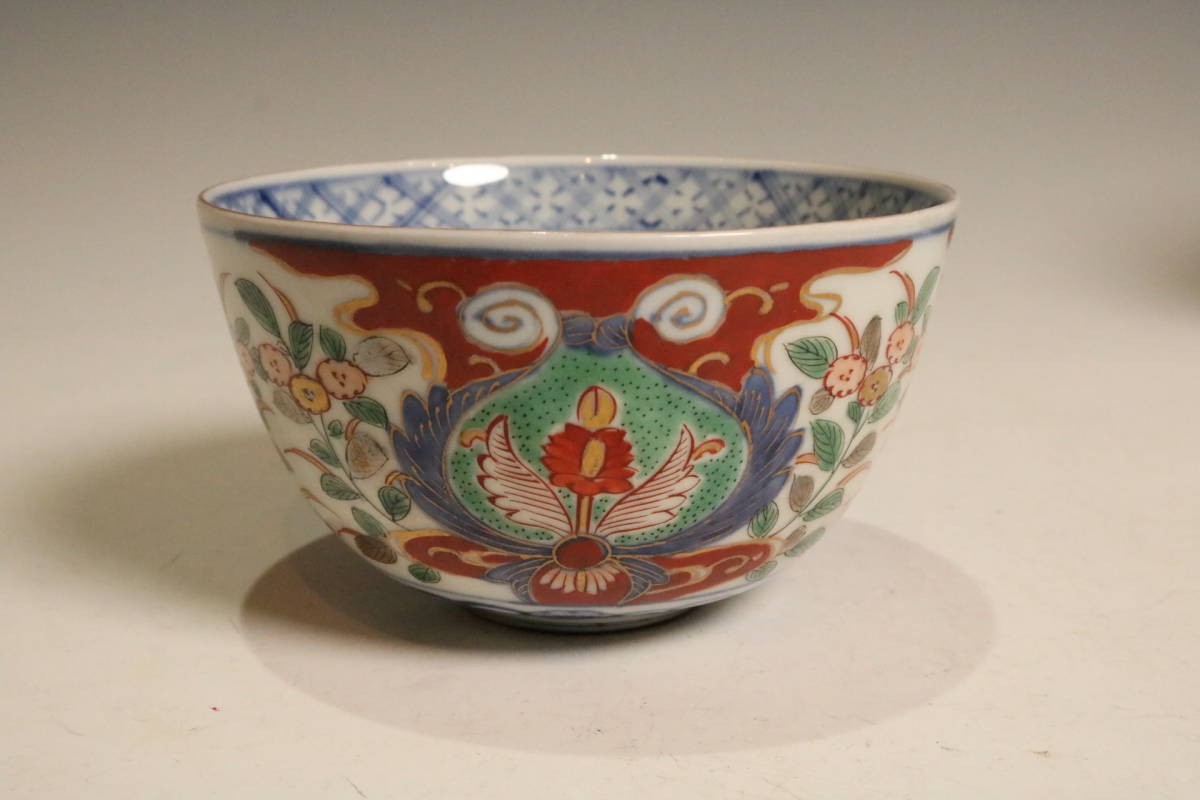 古伊万里 | iichi 蓋茶碗 江戸後期 1客 花唐草 メルカリ - 2客セット