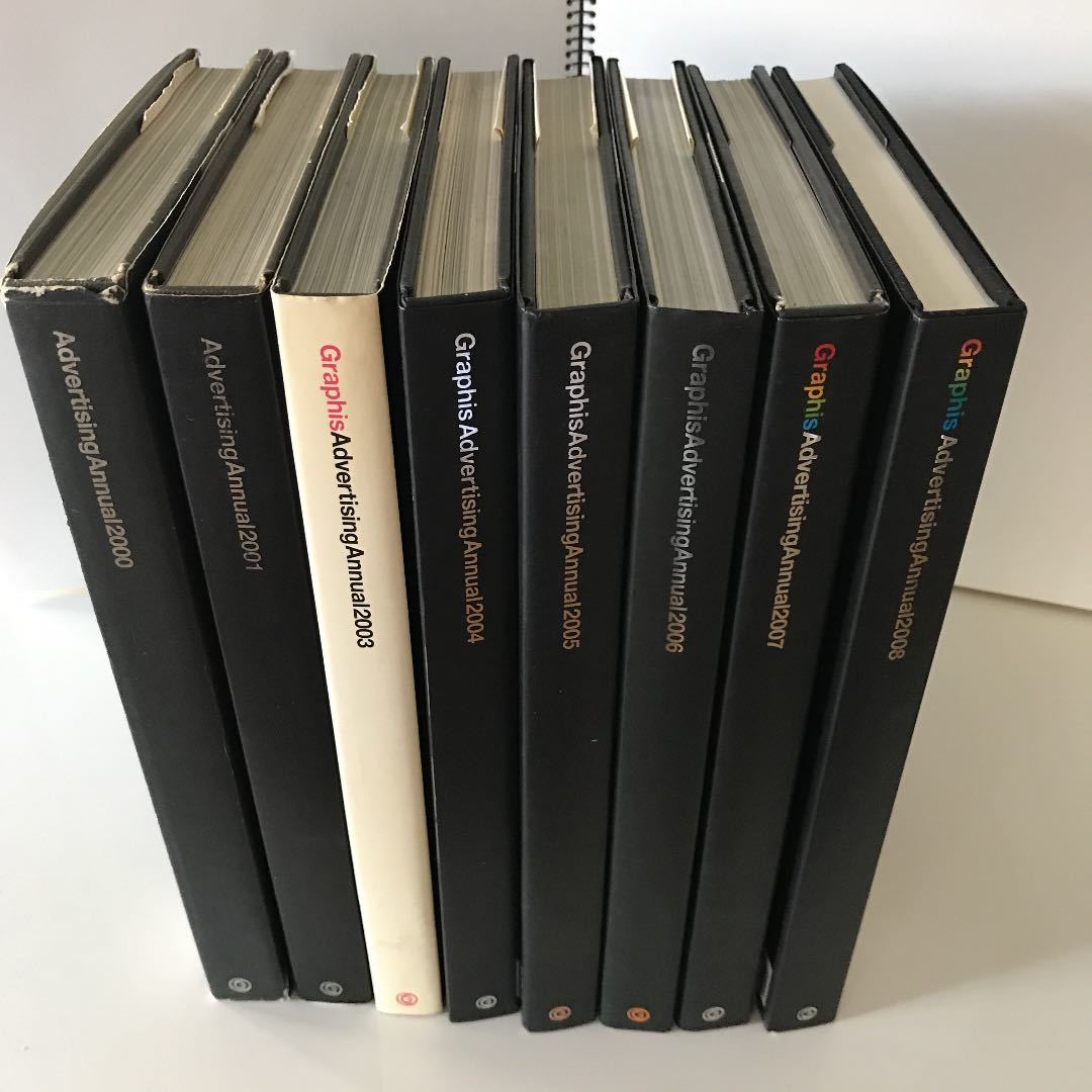 洋書 Graphis Advertising Annual 2000 2008 8冊 広告年鑑(デザイン)｜売買されたオークション情報 ...
