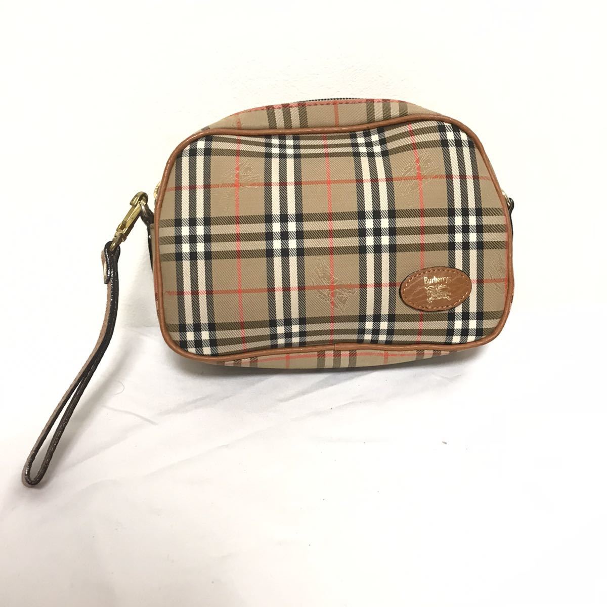 BURBERRY バーバリー - ポーチ ノバチェック アクセサリーポーチ 極美