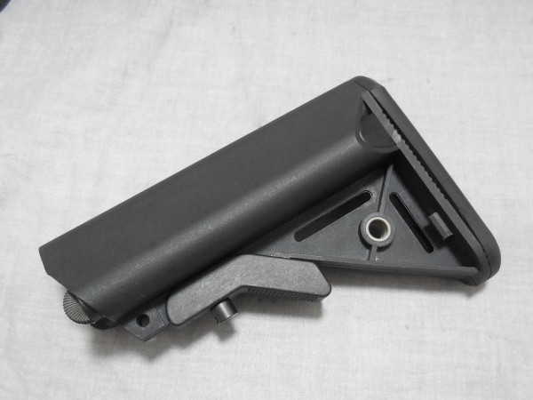 実物クレーンストック　放出品 AIRSOFT97 本店通販部 / DMT エアソフトAR用ストック クレーンタイプ BK