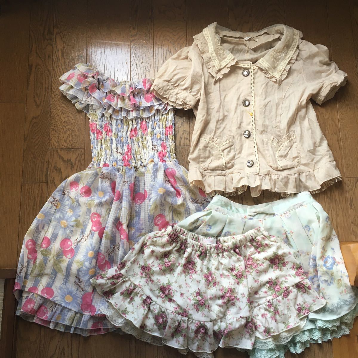 axes femme LIZLISA まとめ4点 ワンピース ブラウス スカート リズリサLiz Lisaアクシーズファム axes femme□超大量まとめ売り福袋