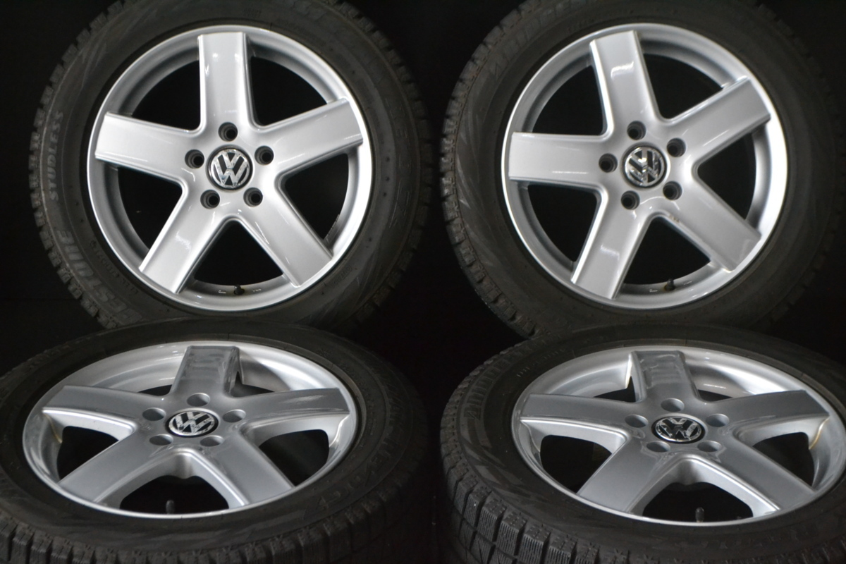 【 205/55R16 / 7J +35 112 5H 4本 】 ブリヂストン ブリザック REVO GZ / フォルクスワーゲン 純正 / スタッドレス REVO ブリヂストン | 88S 185&frasl;65R15 Watch