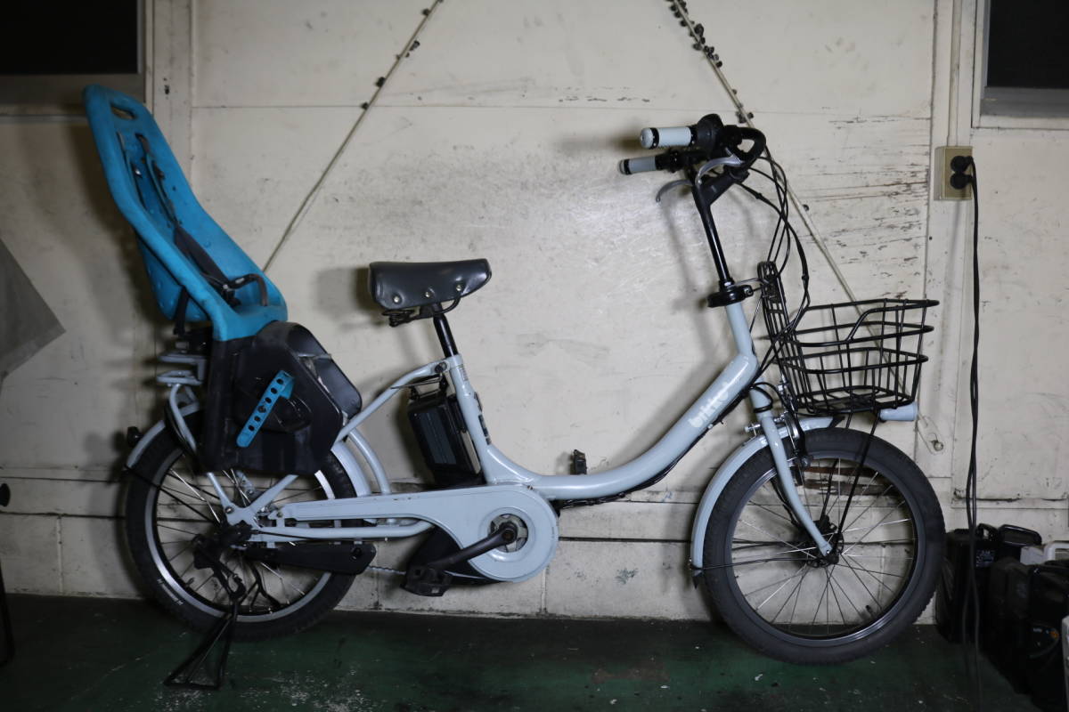 現行良品！ブリヂストン bikke 2 e BK084 20インチ リチウム12.8AH 3段 LED