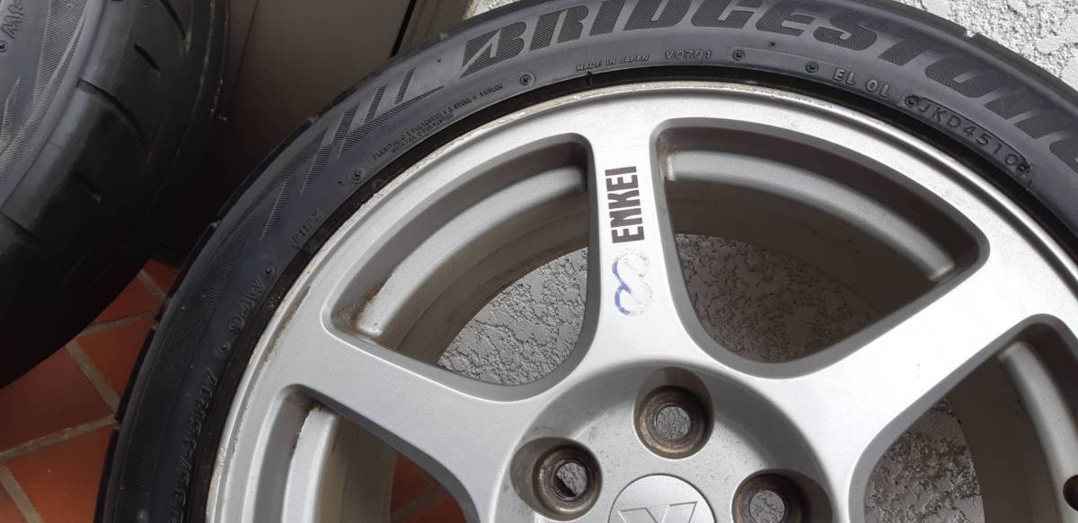 ct9a 純正ホイール ランサーエボリューションVIII CT9A 三菱 ランサー 