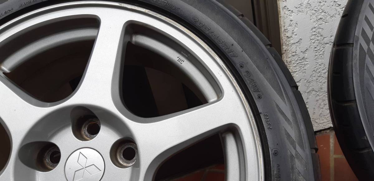 ct9a 純正ホイール ランサーエボリューションVIII CT9A 三菱 ランサー 