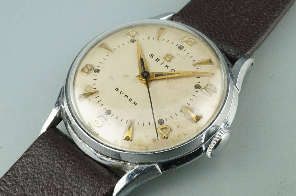 SUPER スーパー SEIKO セイコー Sマーク 手巻き腕時計｜Yahoo!フリマ 
