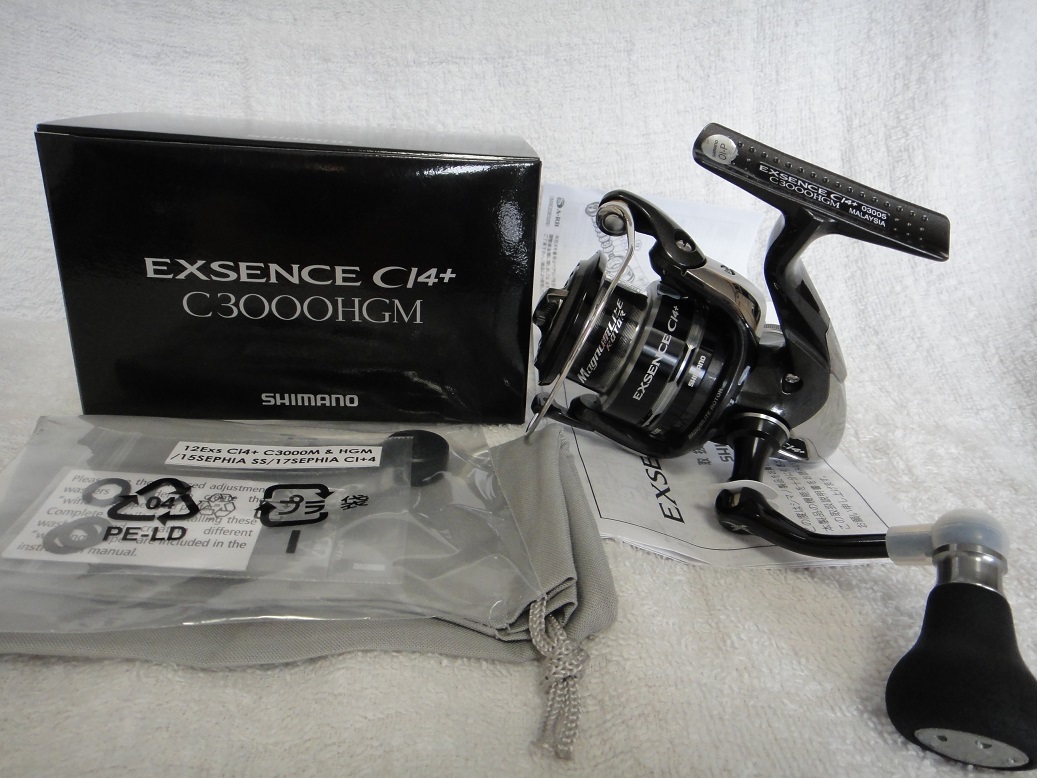  シマノ エクスセンス CI4+ C3000HGM 極(シマノ)｜売買されたオークション情報、yahooの商品情報をアーカイブ公開 - オークファン シマノ