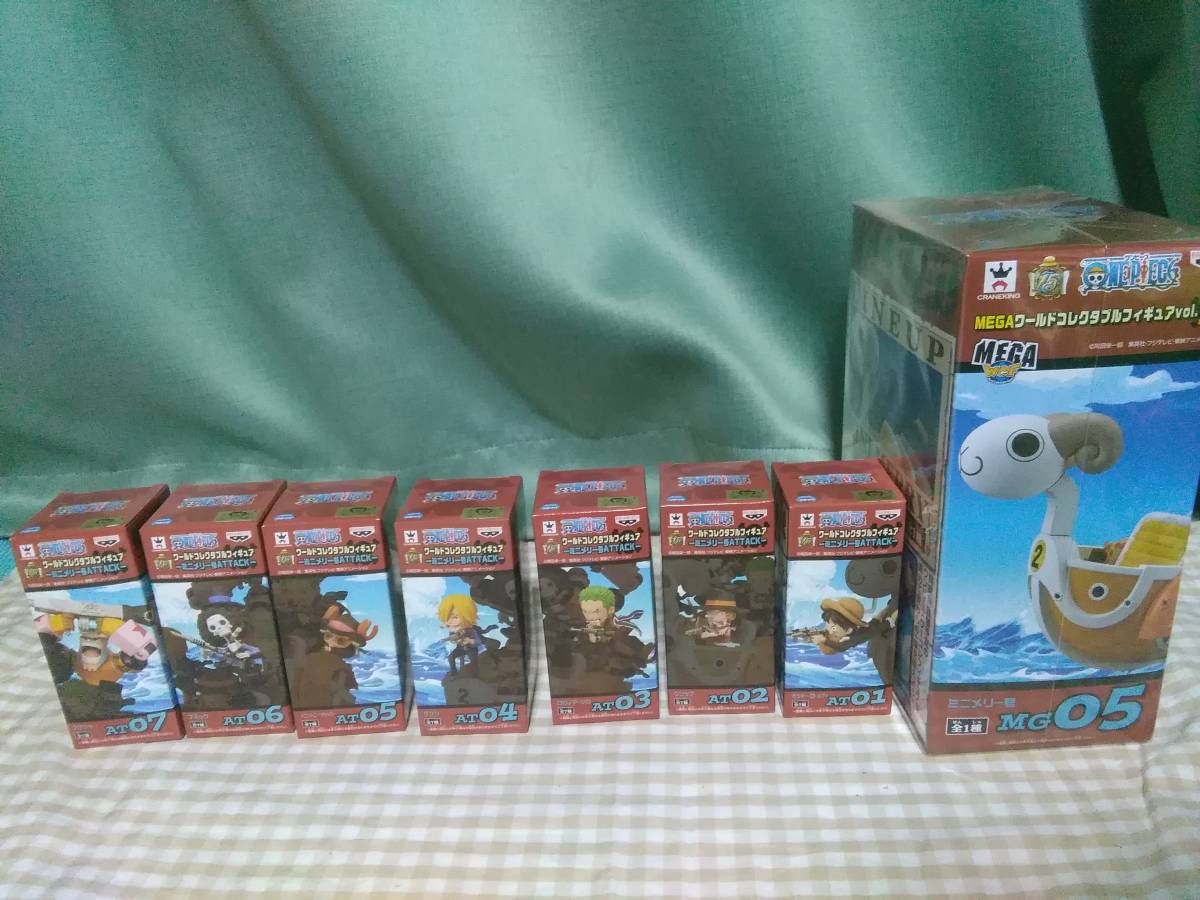 ワンピース ワールドコレクタブルフィギュア ワーコレ ミニメリー号attack モンキー D ルフィ 売買されたオークション情報 Yahooの商品情報をアーカイブ公開 オークファン Aucfan Com