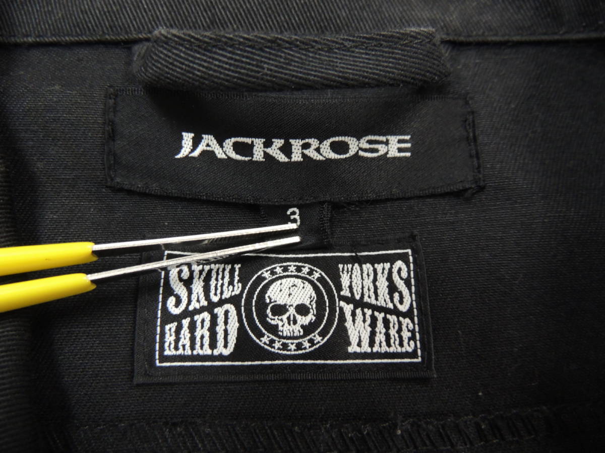 JACKROSE×SKULLWORKS ジャックローズ スカルワークスJKT JACKROSE 