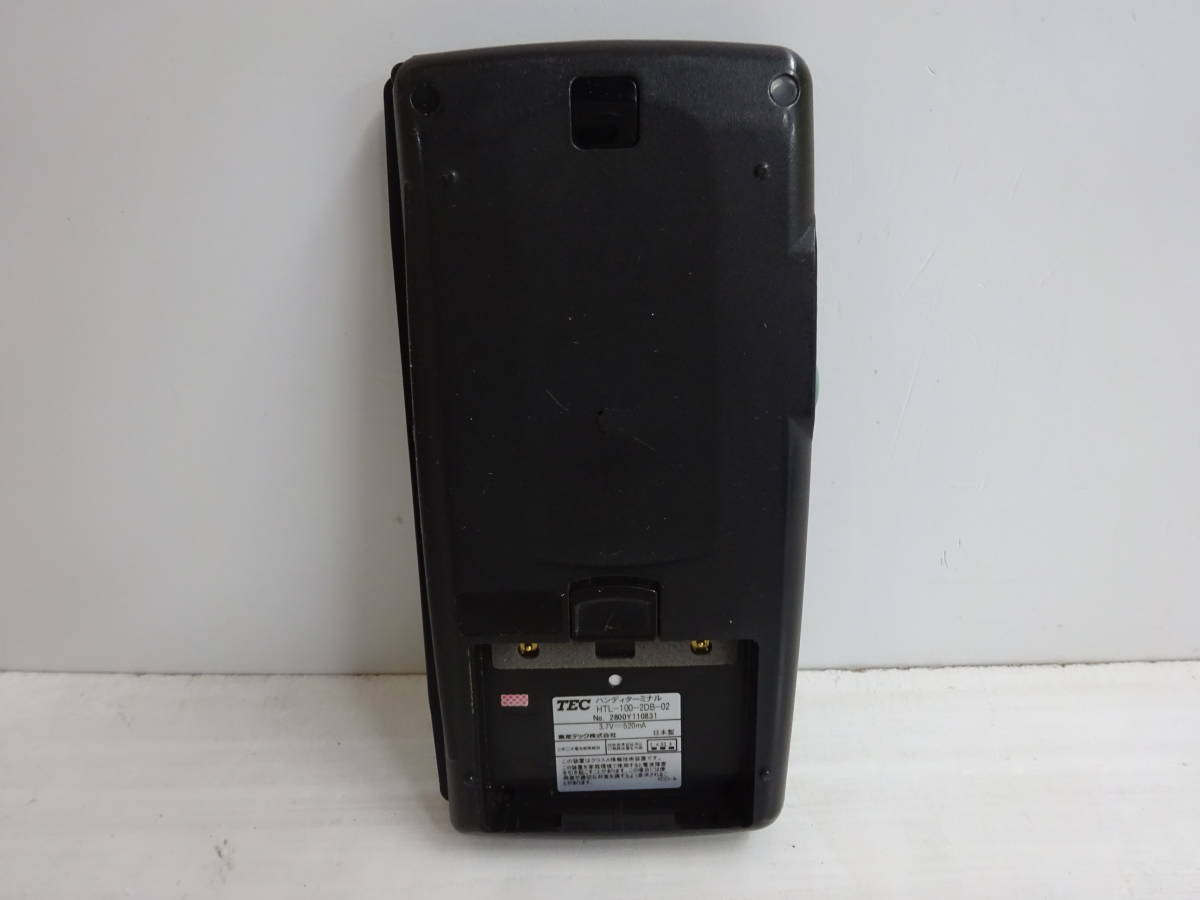 QAZ4929☆TEC 東芝テック ハンディターミナル HTL-100-2DB-02 黒 本体