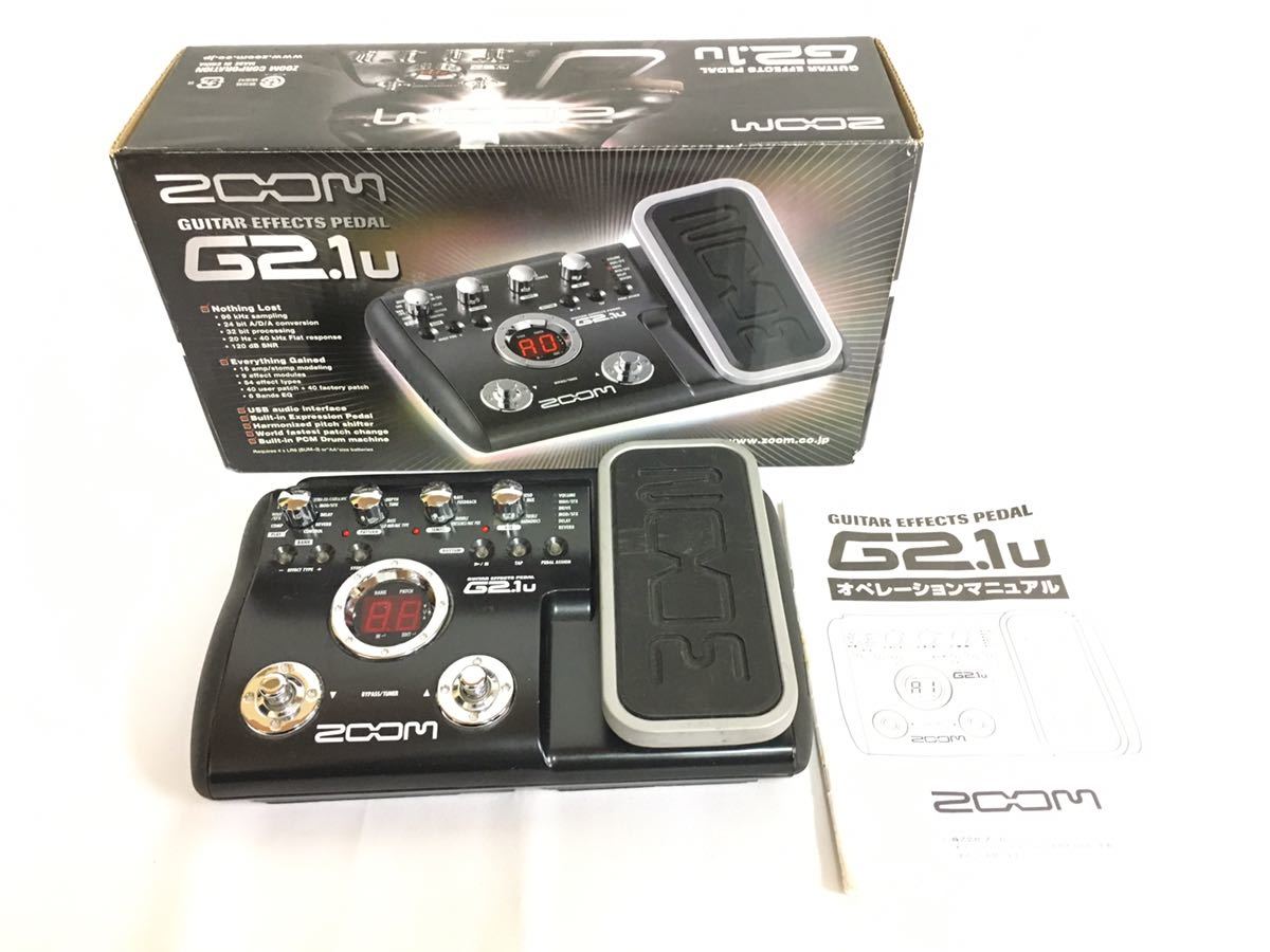大人気，爆買い ZOOM2.1u GUITAR EFFECTS PEDAL マルチエフェクター アクセサリー エフェクターペダル(アクセサリー)｜売買されたオークション情報、yahooの商品情報をアーカイブ公開 - オークファン その他
