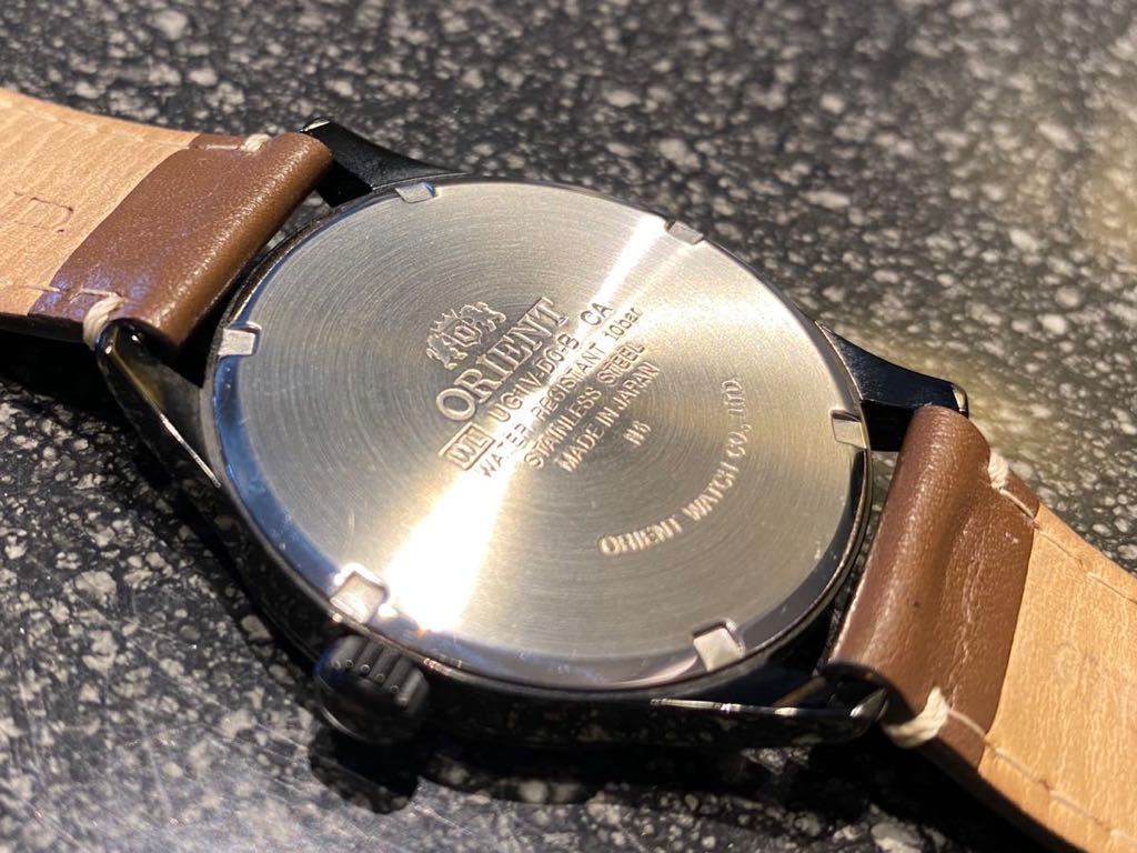 ORIENT オリエント UG1V-D0-B クォーツ メンズ腕時計 不動品 ジャンク 