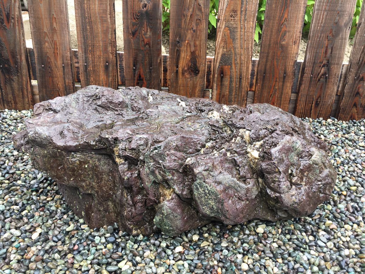 龍眼石　盆栽　石付け　水石 水石 盆石 鑑賞石 自然石 2491g NO.2 滝 木台 2026年最新Yahoo!