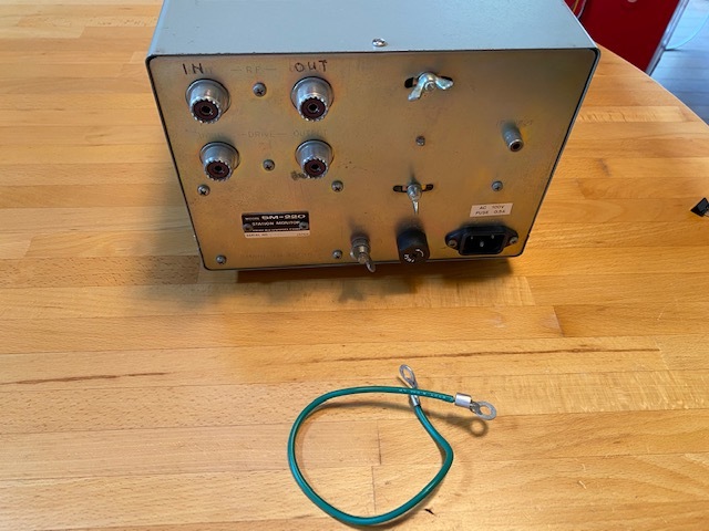 TRIO トリオ ステーションモニター SM-220 動作品 TS-820他用