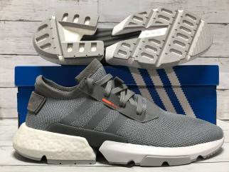 大きいサイズ（３０cm）定価16，200円★adidas アディダス POD-S3.1 “Grey Three/Solar Orange”★ＵＳ１２　３０cm
