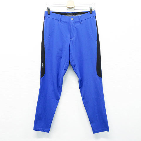 最新作，低価 DESCENTE GOLF デサントゴルフ中田英寿 PT ZERO ストレッチパンツ ブルー系 76 240001391024 ゴルフウェア メンズ(74cm～)｜売買されたオークション情報、yahooの商品情報をアーカイブ公開 - オークファ パンツ、スラックス